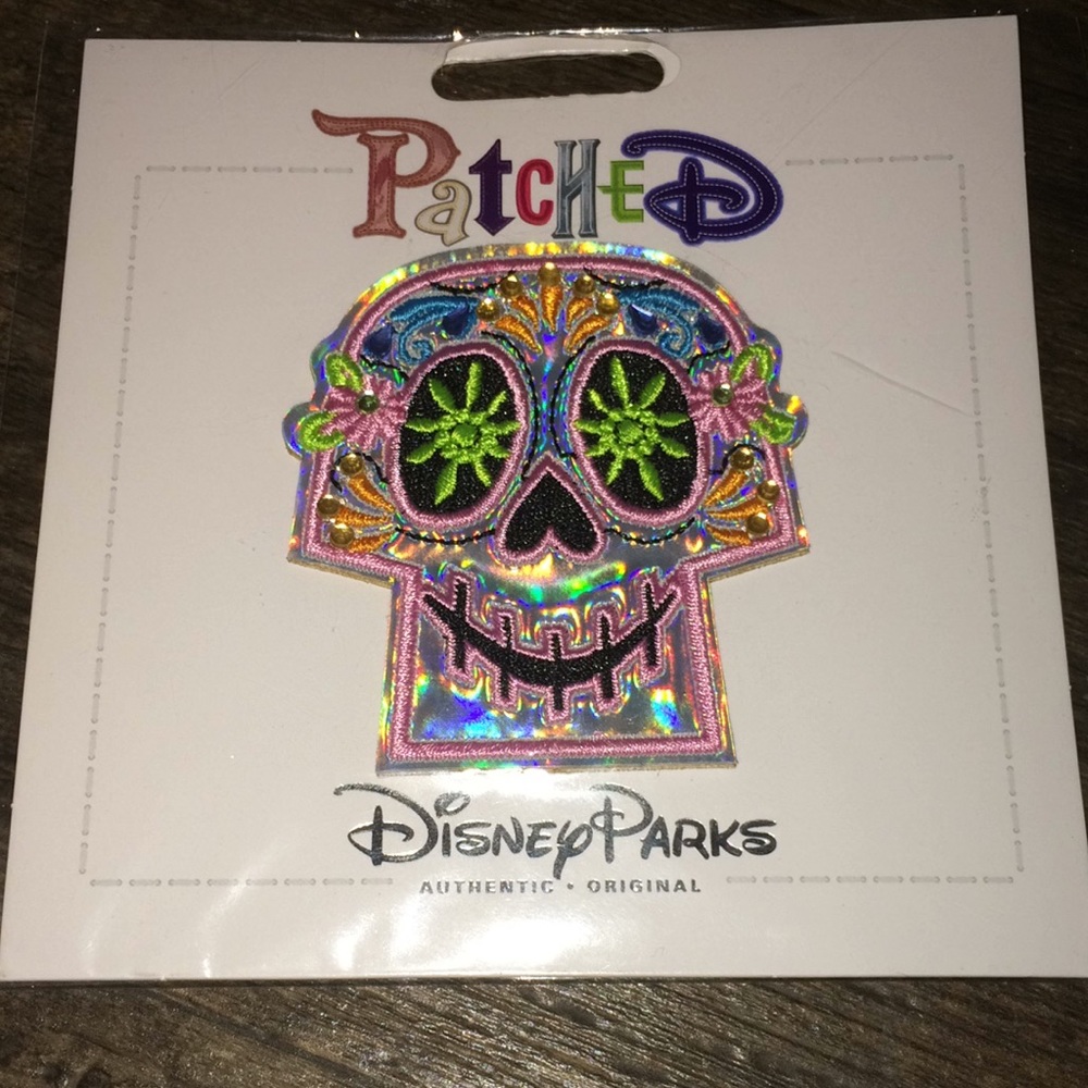 Disney Coco sugar skull patched removable patch